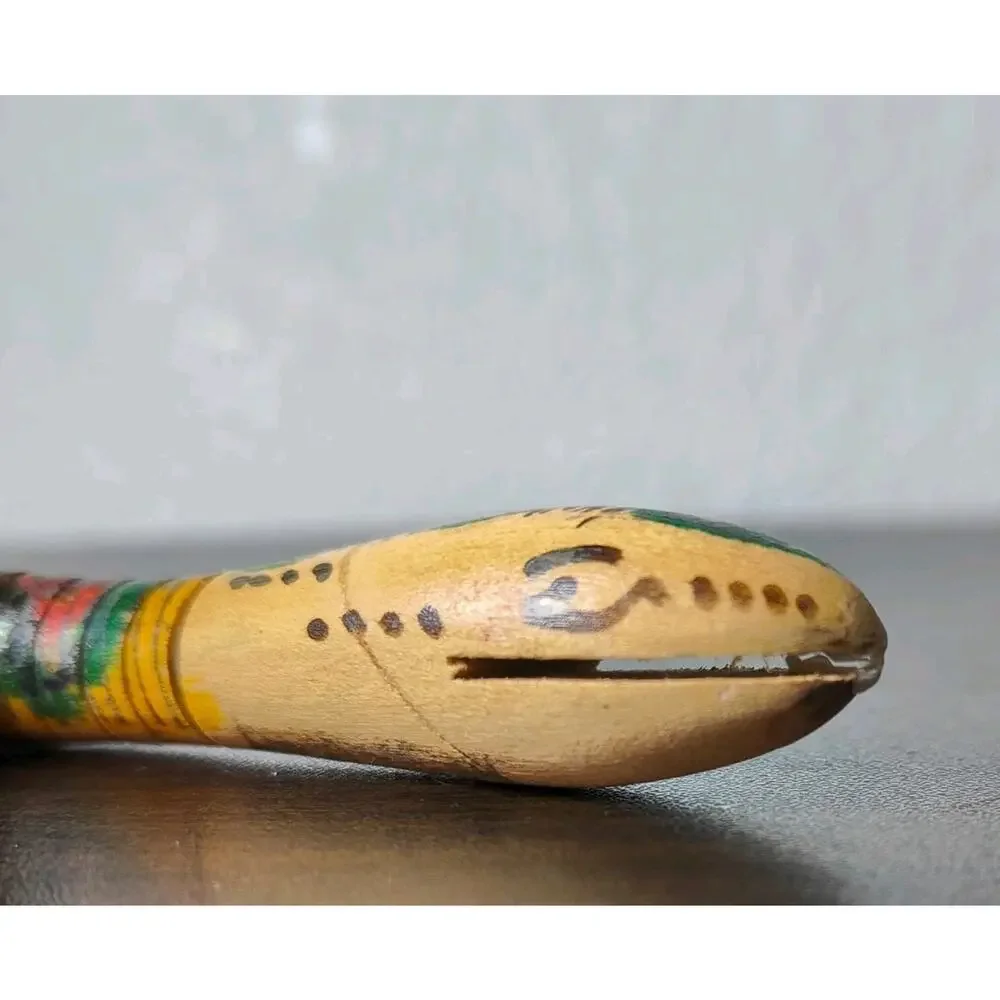 Vintage Articulated Wooden Snake Toy/Decor Reptiles 31